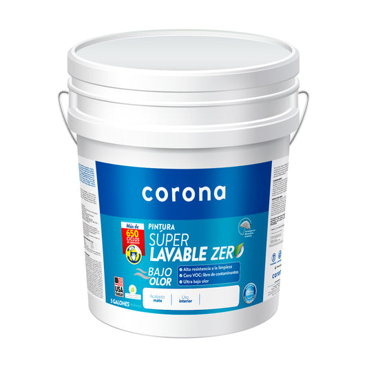 Pintura super lavable