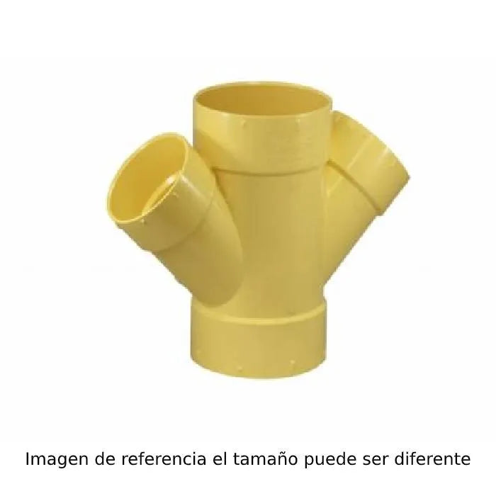 Yee Doble 4" x 3" sanitario — Pavco