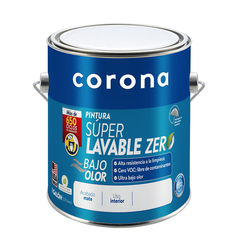 Pintura super lavable