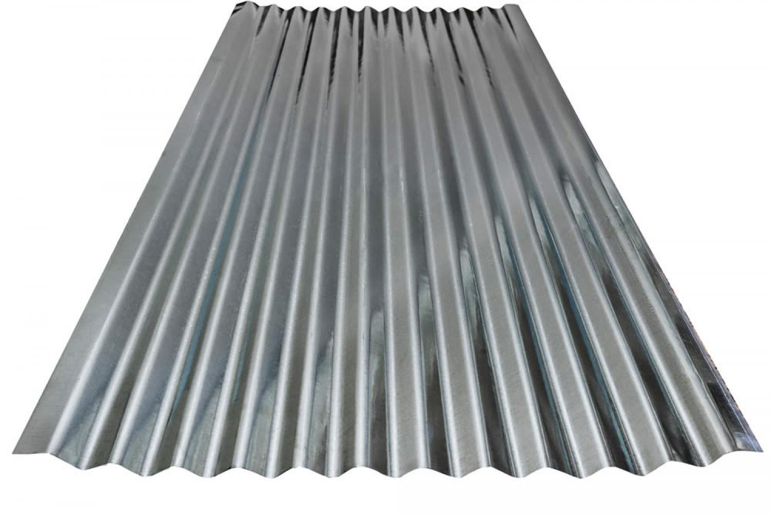 Teja de Zinc 3 m Cal. 35 Ondulada